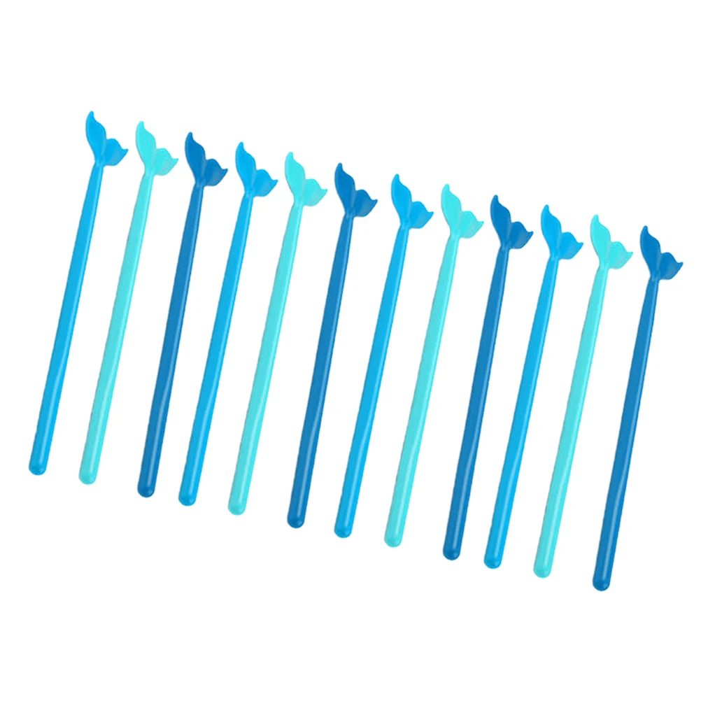 

12pcs Whale Stirring Stick Party Stirring Stick Eco Friendly PP Party Supplies Cocktail Tea Coffee Banquet Hawaii Drinks