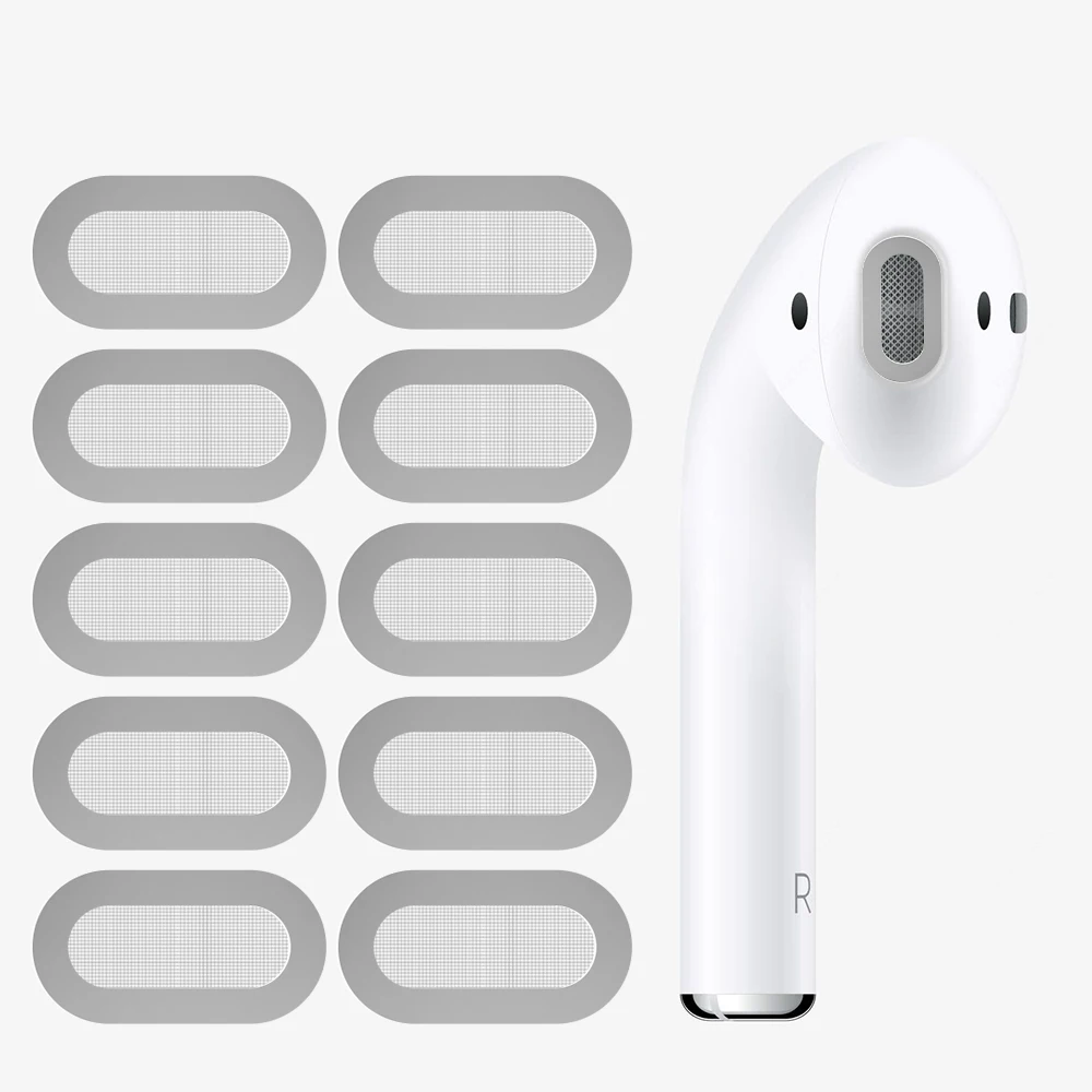 Replaceable Dust Filter Port Dust Stickers Adhesive Earpiece Dust Net Sound Outlet Clean Net for Airpods 1/2 Earphone