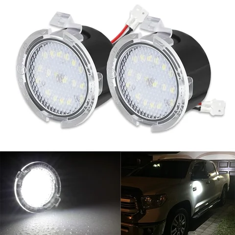 2X светодиодный светильник CANBUS под боковым зеркалом для Ford Edge Ranger Mondeo Fusion Flex Explorer Taurus Expedition