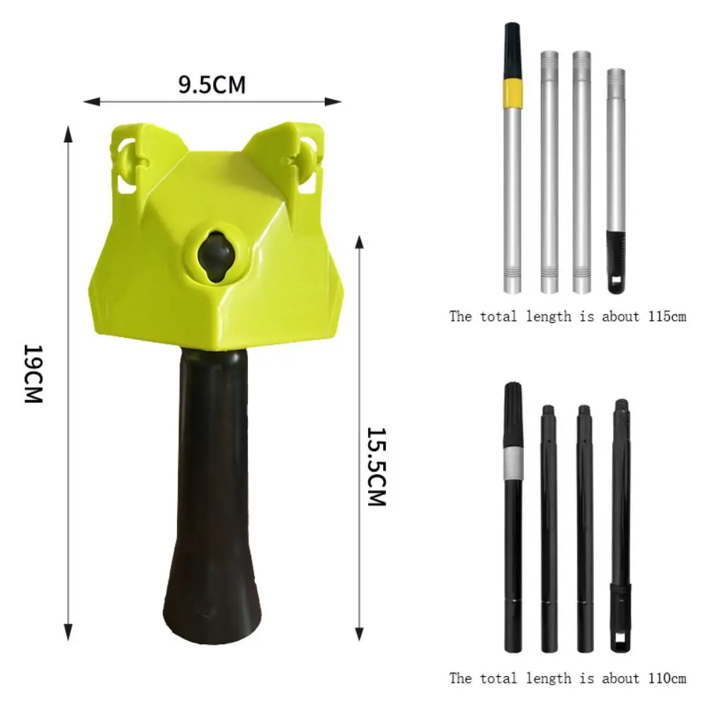 Convenient 360 ° Rotation Paint Scraper Smooth with Connecting Rod Scrape Putty Trowel Efficient PP Putty Spatula Renovation