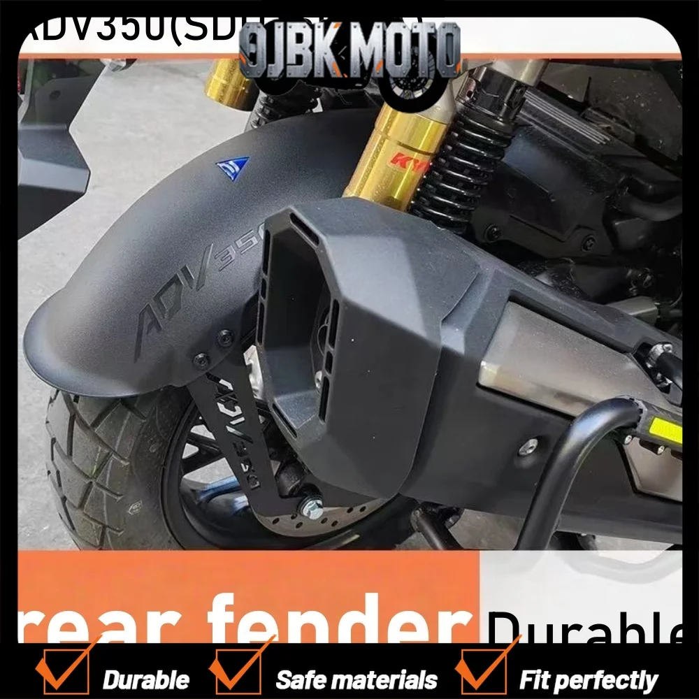 

【Perfect fit】For Honda ADV350 rear fender modification, the SDH350T-A fender cover is lengthened and widened to prevent mud and