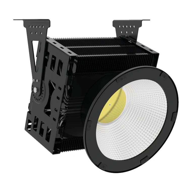 

1000000 Lumen Outdoor Futsal Field 2000Watt 1000 Watt Round Sport Tower Crane Lamp Led Flood Light for Tennis Court