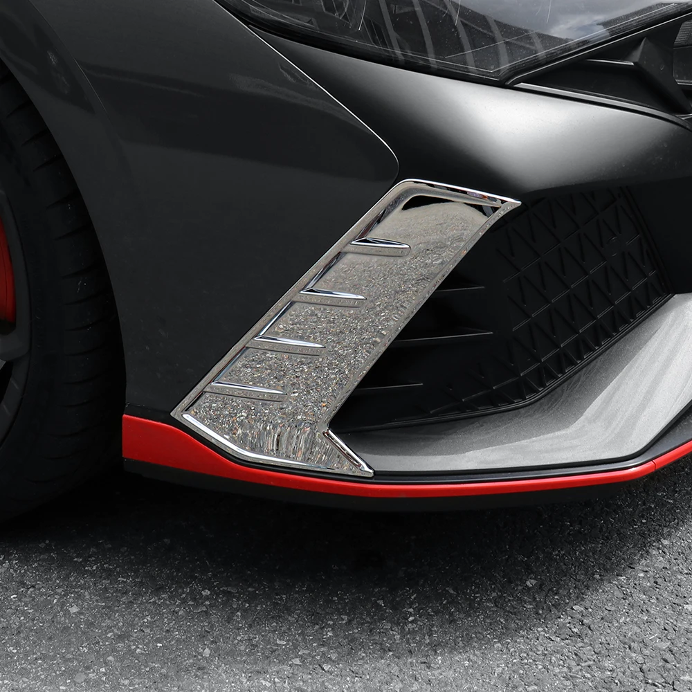 

Front Fog Lamp Sides Trim Cover For Hyundai Elantra CN7 N 2023-2025 Car Tuning Exterior Accessories