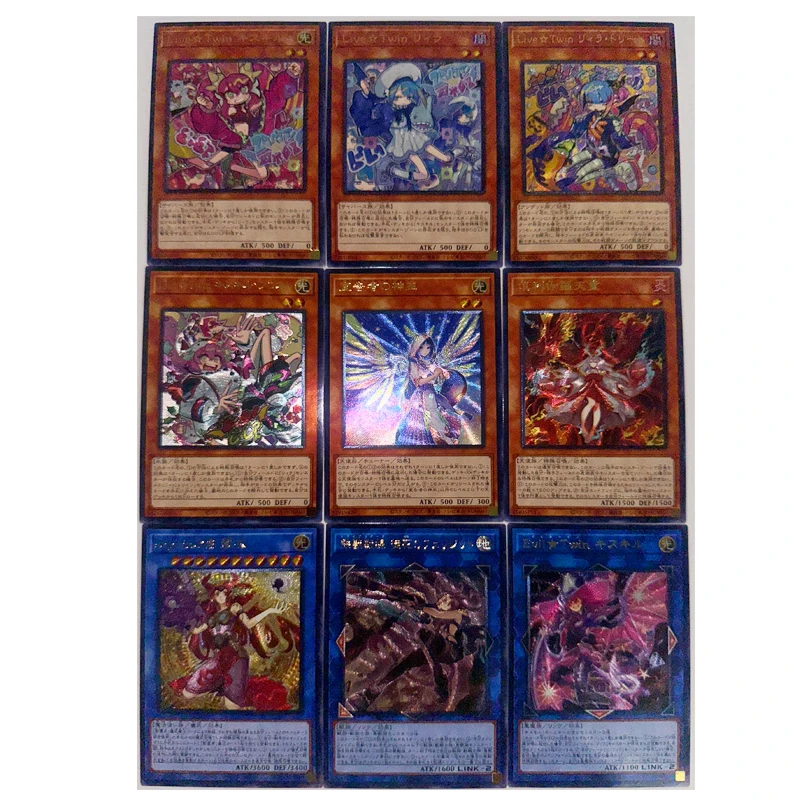 55 pz Yu Gi Oh leggendario drago di bianco No.3 UTR giocattoli giapponesi Hobby Hobby collezione di giochi da collezione carte Anime