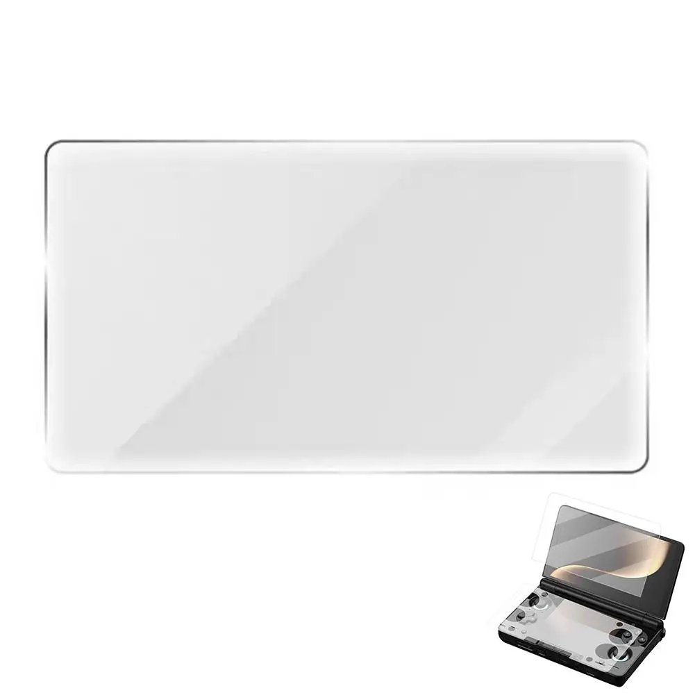 

Портативная защитная пленка из закаленного стекла для экрана AYN THOR, полноэкранная защитная пленка для игровой консоли THOR с двойным экраном, защитное стекло из закаленного стекла