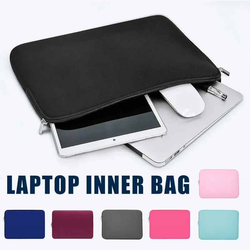 Tablet Sleeve Cover Bag Laptop Notebook Case 11" 12" 13" 15" 15.6" for Xiaomi Huawei HP Dell for Macbook Matebook Retina 14 inch