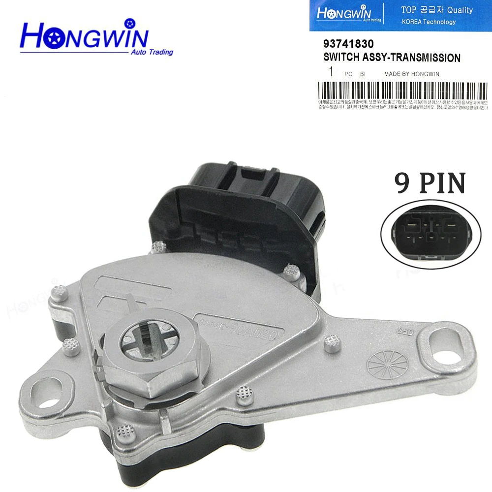 

OEM#: 8454080A020, 84540-80A020, 93741830 Neutral Safety Switch Fits: Chevrolet Aveo Aveo5 Pontiac G3 Wave 5 1.6L 2004-2011