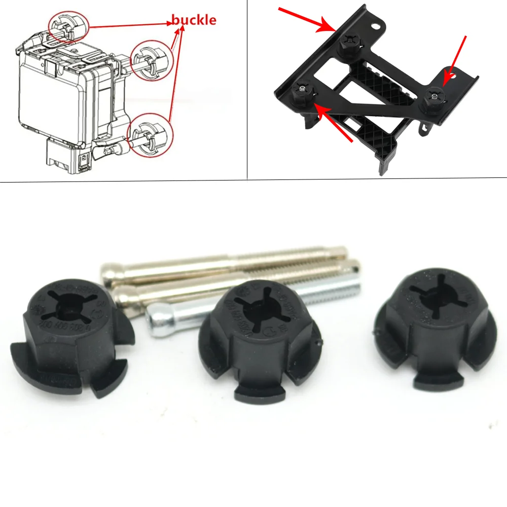 Front Radar Sensor ACC Control Distance Module Fixed Clip Buckle For Audi A3 S3 RS3 VW Polo Transporter Golf Sportsvan Camper