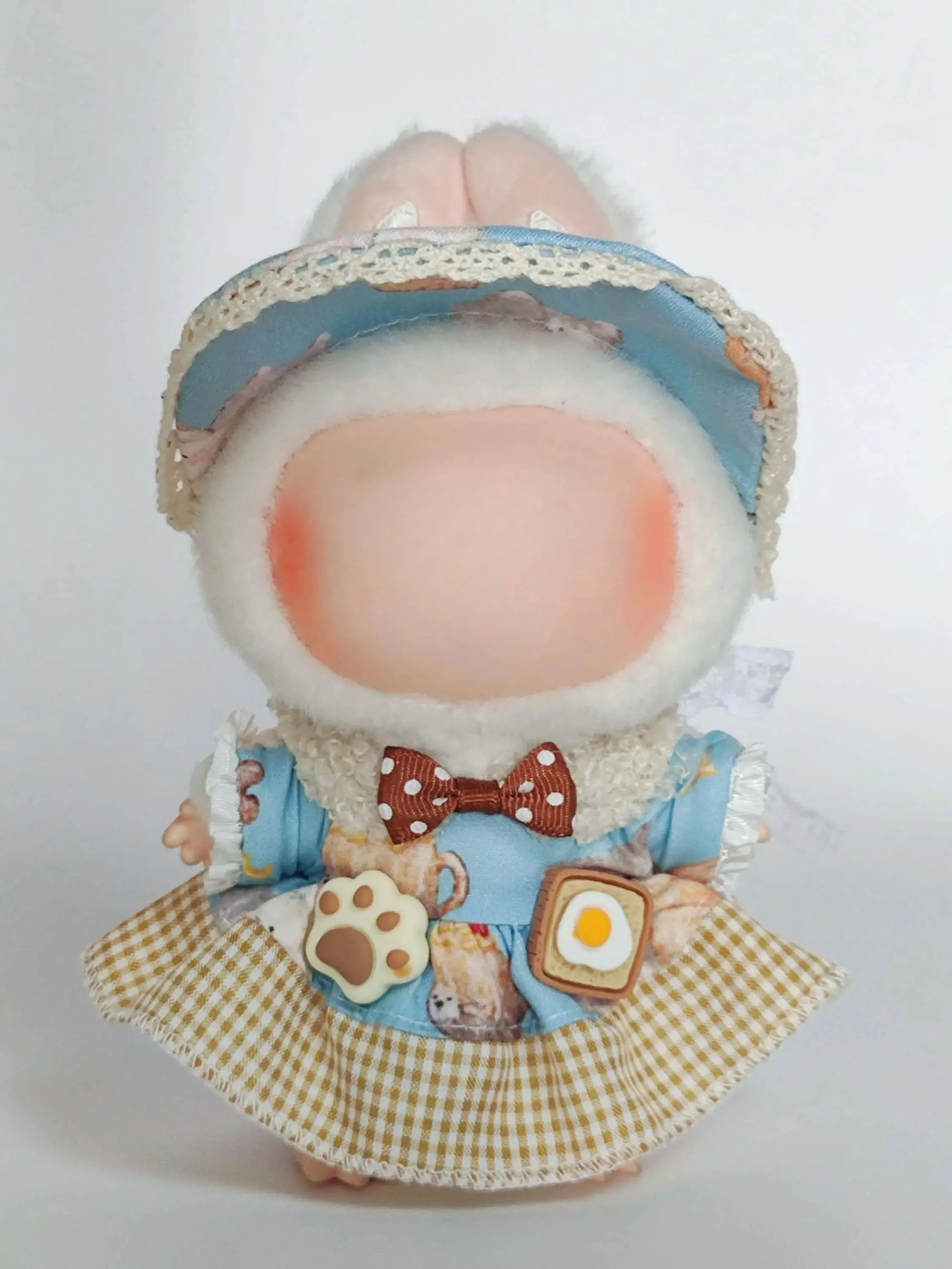 For 17cm Labubu V2 V1 Purple Dress Doll Clothes Outfit Accessories Idol Doll Clothing for Kid Gift Labubu Ropa image 4