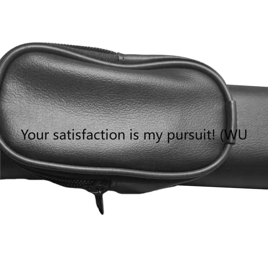 

Кожаный чехол для кия, 2 отверстия с разделителем и плечевым ремнем, аксессуар для бильярда, сумка для переноски бильярдного кия