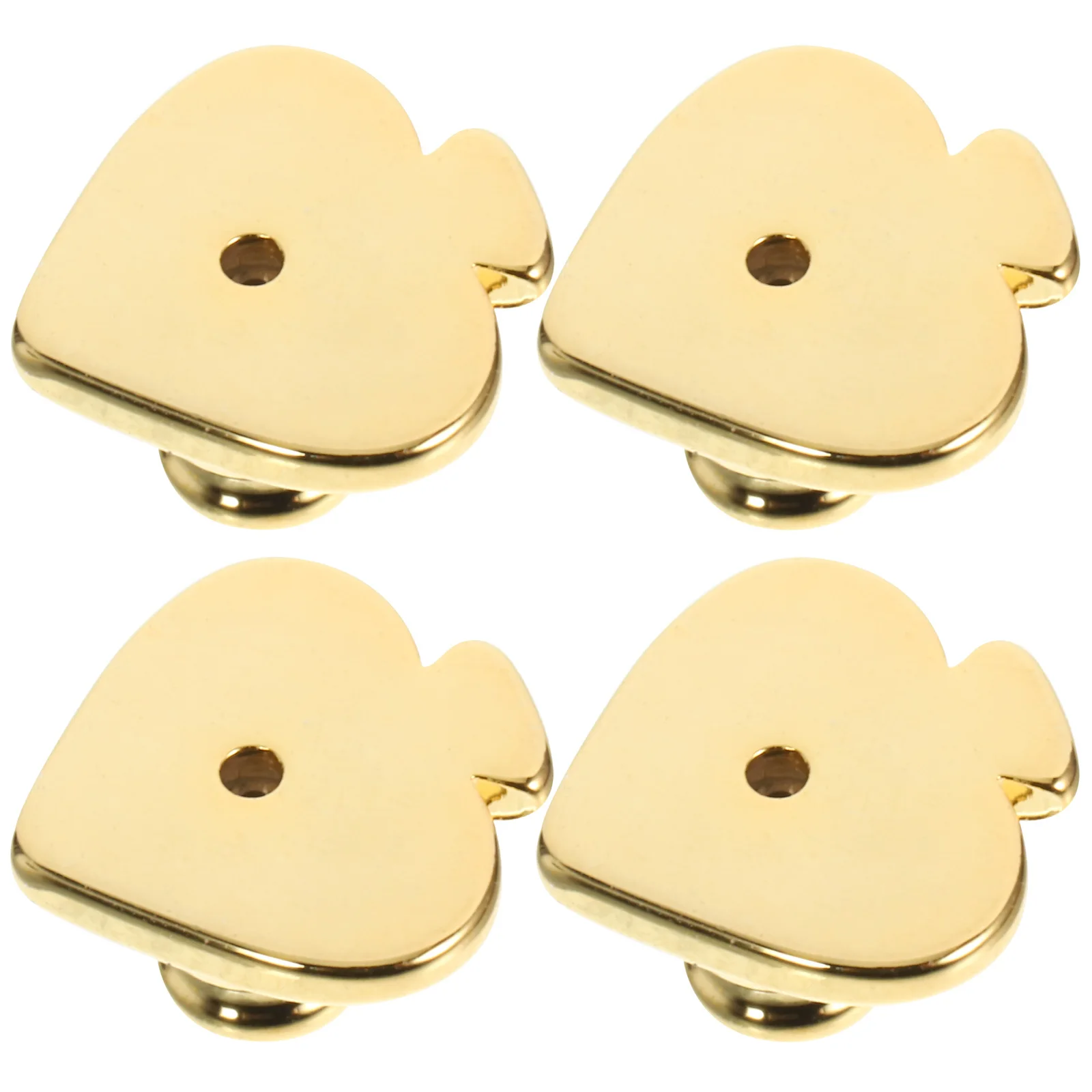 

4pcs Earring For Studs Metal Replacement Simple Earring Backs For Droopy Ears Style Women Fashion Jewelry Diy