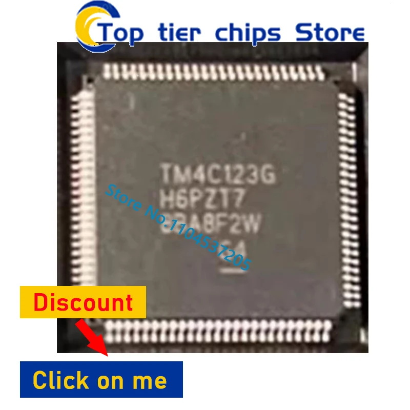 1PCS TM4C123GH6PZT7 TM4C123GH6PZT TM4C123GE6PZI TM4C123GH6PMI TM4C123GH6PMT7 TM4C123GH6PMI7 QFP TM4C123G