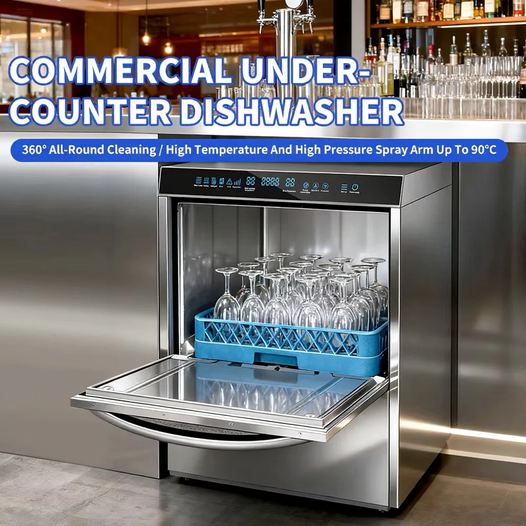Stainless Steel Undercounter Dishwasher Washer Commercial Smart Undercounter Luxury Dishwasher for Catering Lavavajillas