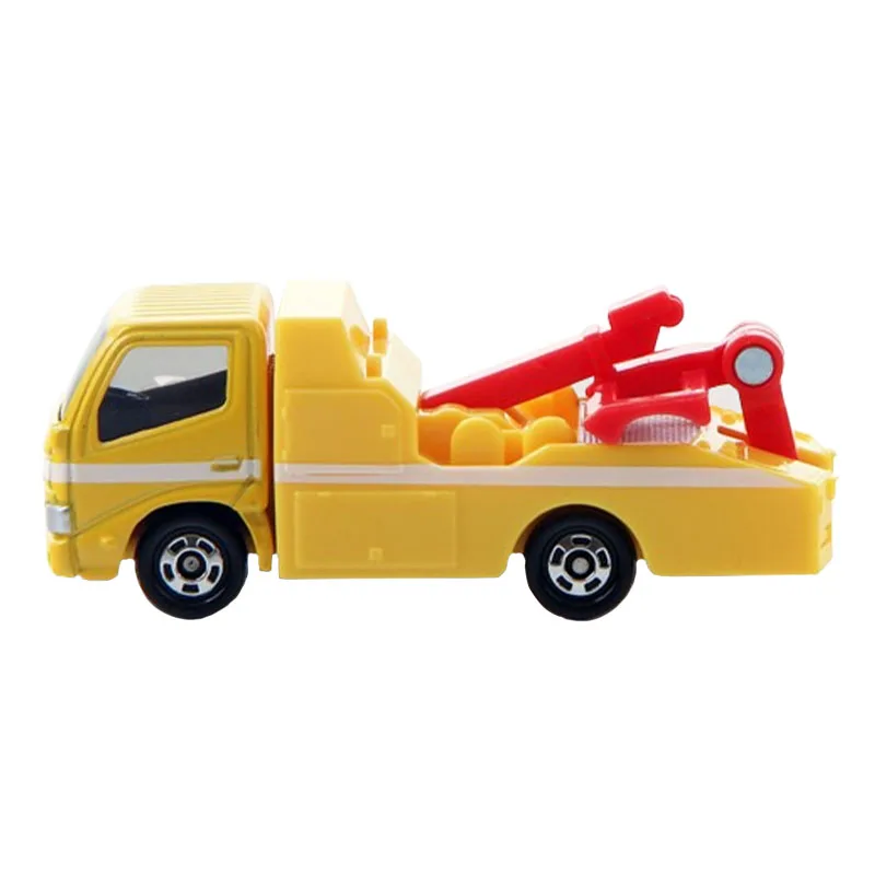 Takara tomy simulação modelo de carro toyota dyna wrcker caminhão periférico dos desenhos animados brinquedos figuras na moda ornamentos decoração presente