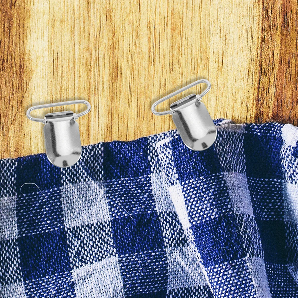 Clips de sujeción para mantel, Clips de soporte para tirantes de Metal, pinzas para sábanas de alta resistencia, funda para colchón, cojín para sofá, 25 uds.