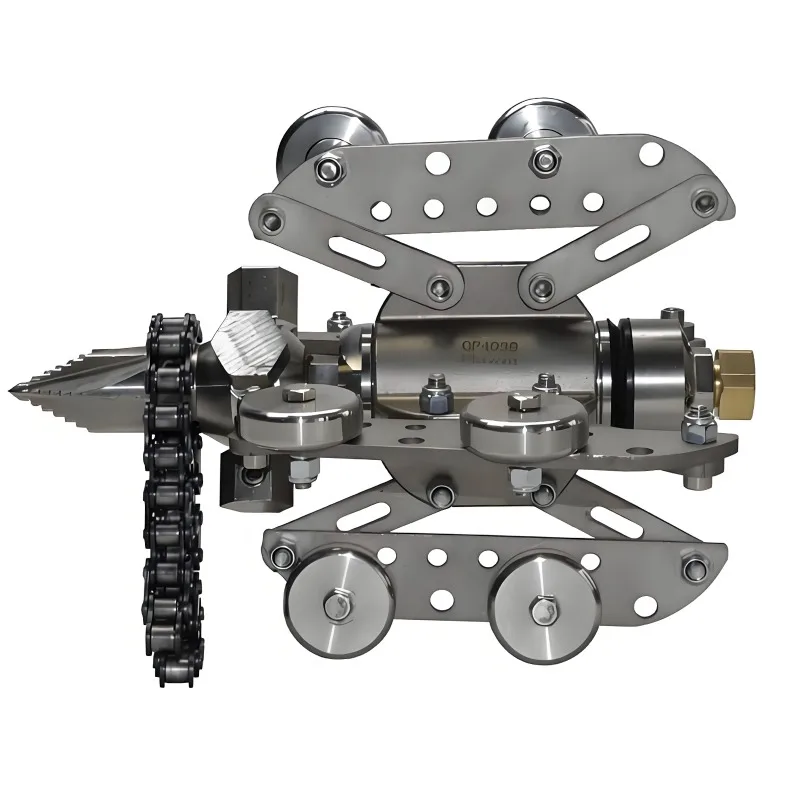 High Pressure Sewer Jet Head with Chain, 1/2 