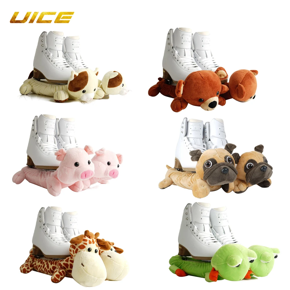 

Ice Skates Figure Skating Soakers Blade Covers Blankie Guards Skating Accessories Various Patterns