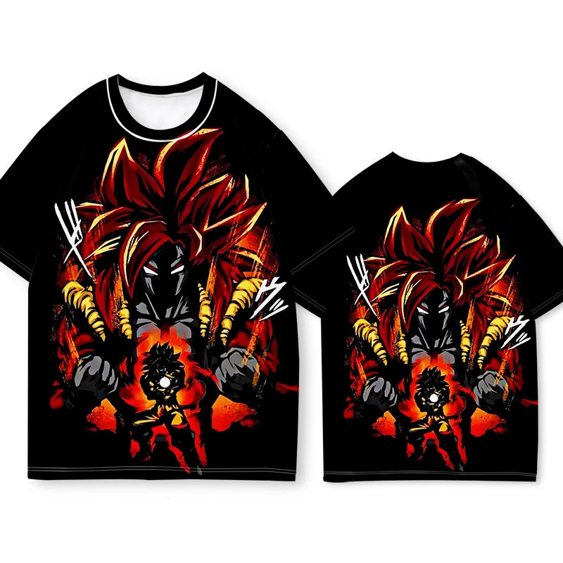 

Летняя хит продаж, японская аниме Dragon Ball, футболка Super Saiya, уличная одежда, мужская футболка, мужская повседневная футболка с короткими рукавами