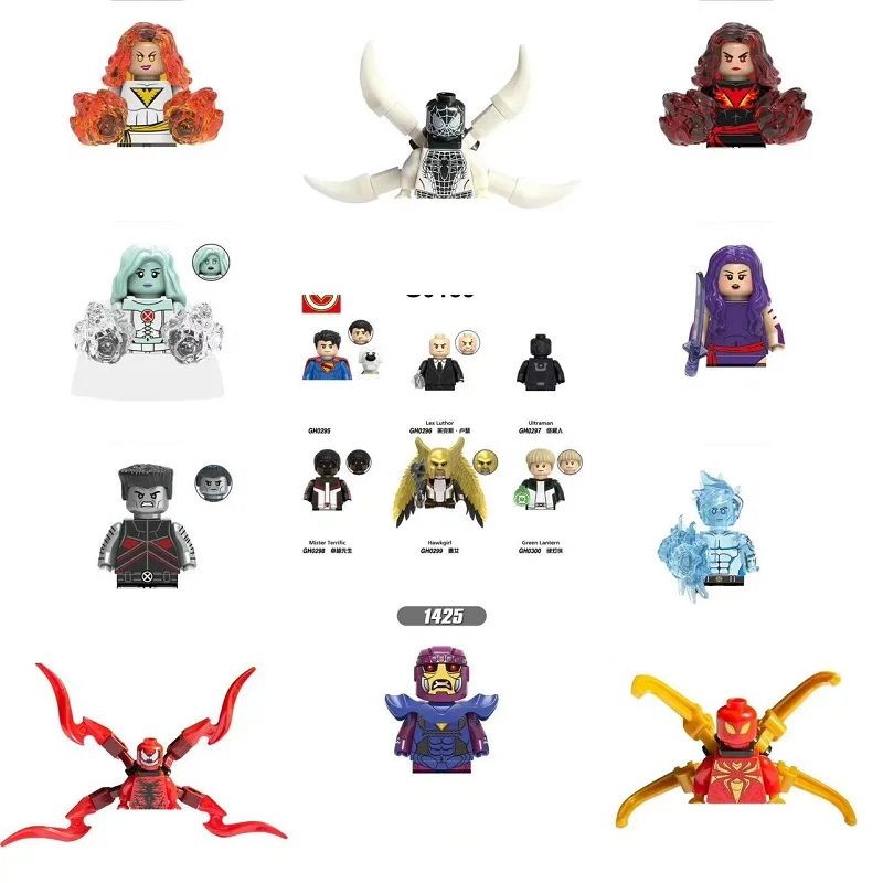 

Marvel Building Blocks Series, Action Characters, Iron Man Venom Loki Ant Man, Children's Toys Christmas and Birthday Gifts