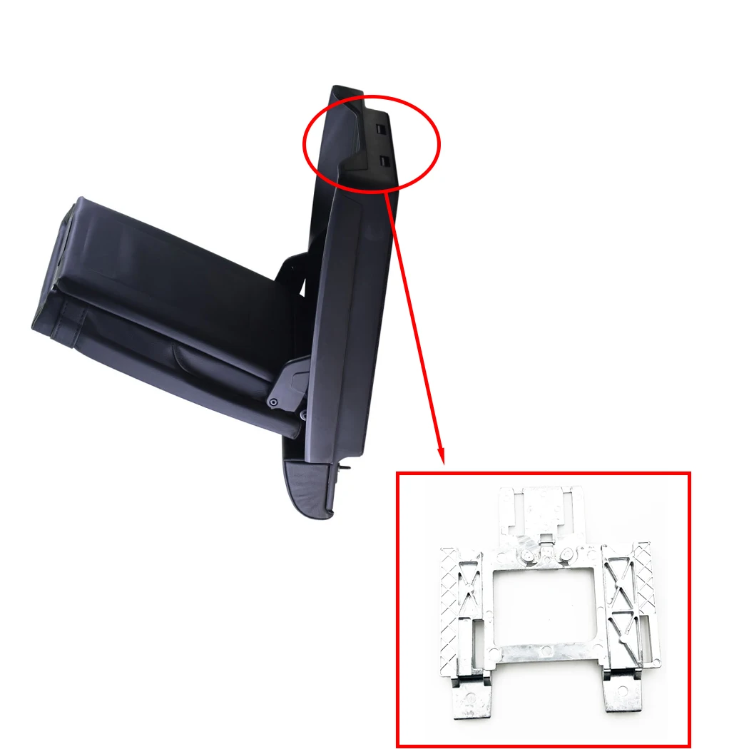 

ESIRSUN Rear Seat Armrests Beverage Cup Brackets Tooth Lock Buckle Fit For Passat B7 MAGOTAN CC 2011-2016 ,3AD885205