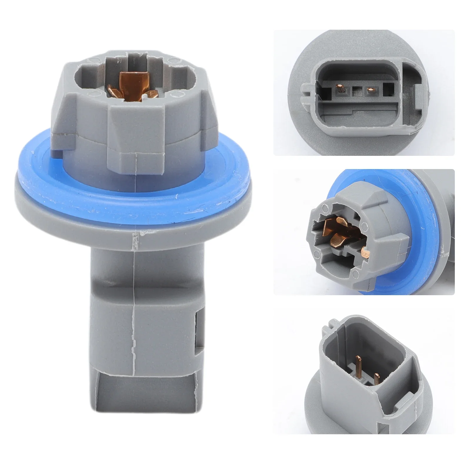 2 قطعة أضواء لوحة الترخيص المقبس لمبة حامل قاعدة الملحقات F81Z13411AA لفورد F150 F250 F350 #3