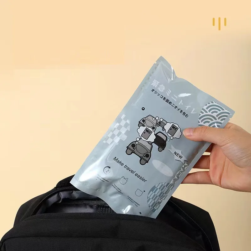 4/10pcs Outdoor Emergency Urine Bags 700ml Portable Urinal Bag for Female Baby Male Vomiting Bag Disposable Travel Mobile Toilet