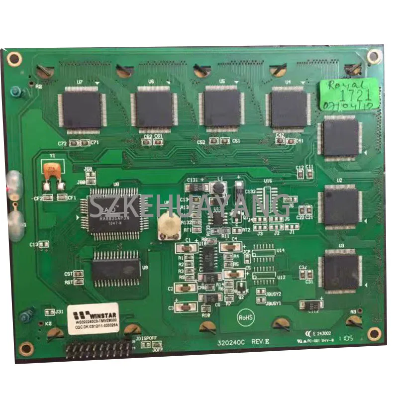 

Совместимый ЖК-дисплей для WG320240C0-FFK WG320240C0-TMIVZ WG320240C0-TMI-VZ # 000 WG320240C0 -TMIVZ # 220 320240C REV.F I 320240CA REV.B