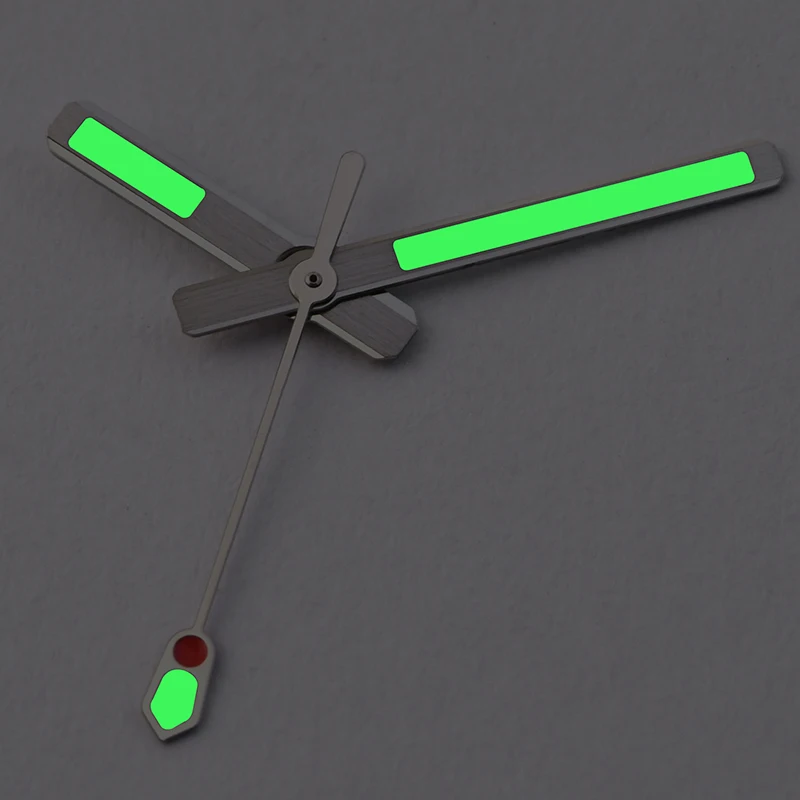 

Высококачественные стрелки для дайверских часов, подходят для механизмов NH35 NH36, светящиеся стрелки C3, для часов SKX007/009 Turtle, Marine Master.