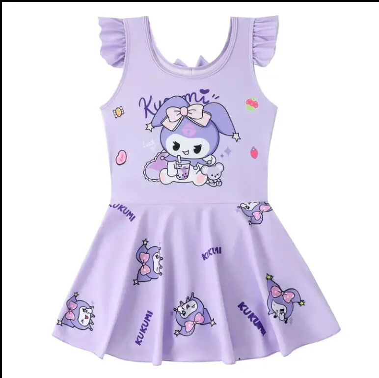 Kawaii Hello Kitty z kapturem koreański styl luźna tęczowy pasek wiosna jesień damska z długim rękawem Hello Kitty bluza