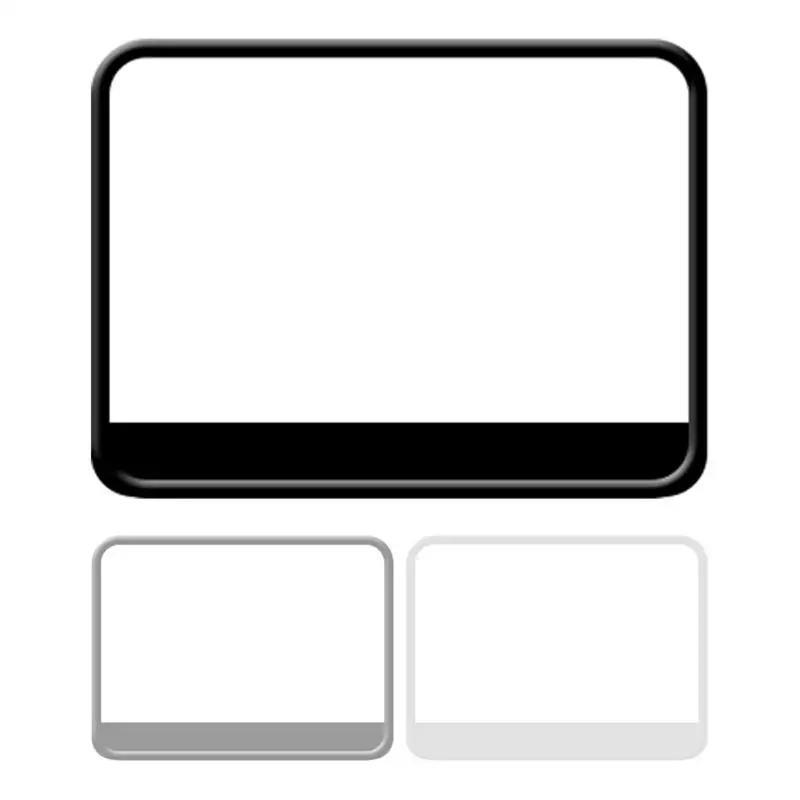 For Tesla Model 3/Y Central Control Screen Display Protector Frame For Tesla Navigation Silicone Protection Case Auto Interior