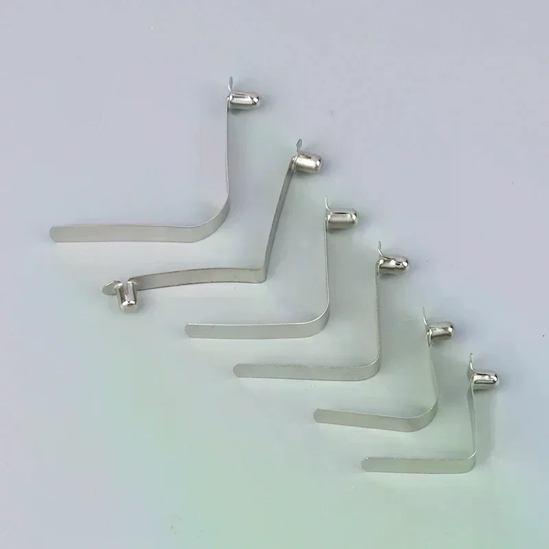 10PCS Pipe Single Button Snap Locking V Type Caravan Steel Kayak Paddle Spring Clip Push Clamp Tent Pole Pin