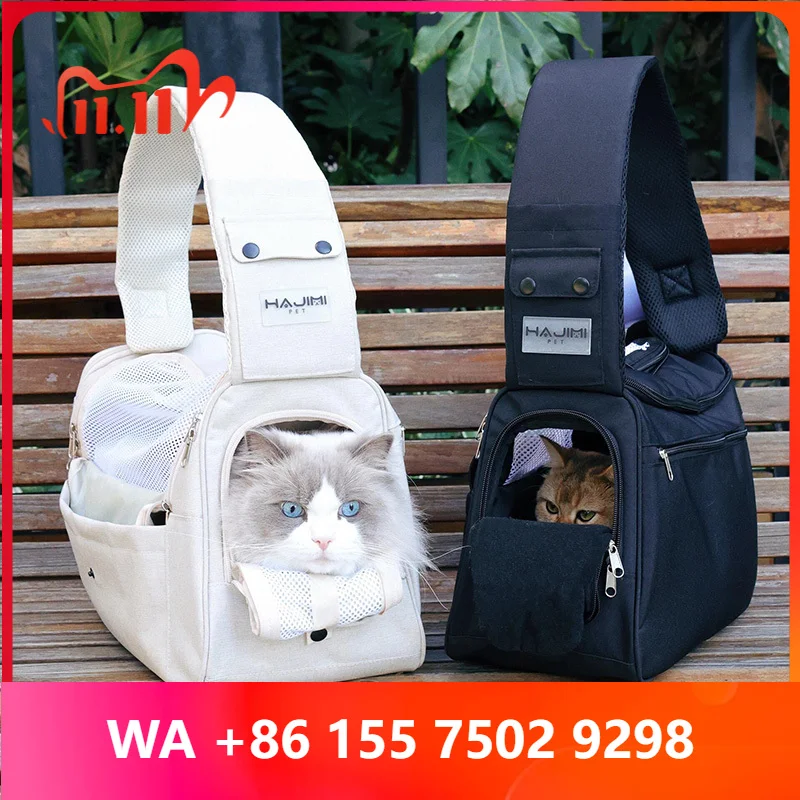 Cat Backpack r Spa Pet Transport Por Single-shoulder Bag for Going Out Small Dog Crossbody Bag Переноски Для Собак