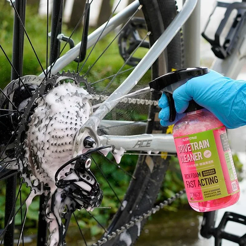 Bicycle chain cleaner 100/350ml Drivetrain cleaner cleaning and maintenance fluid degreasing spray For Folding Road MTB bike