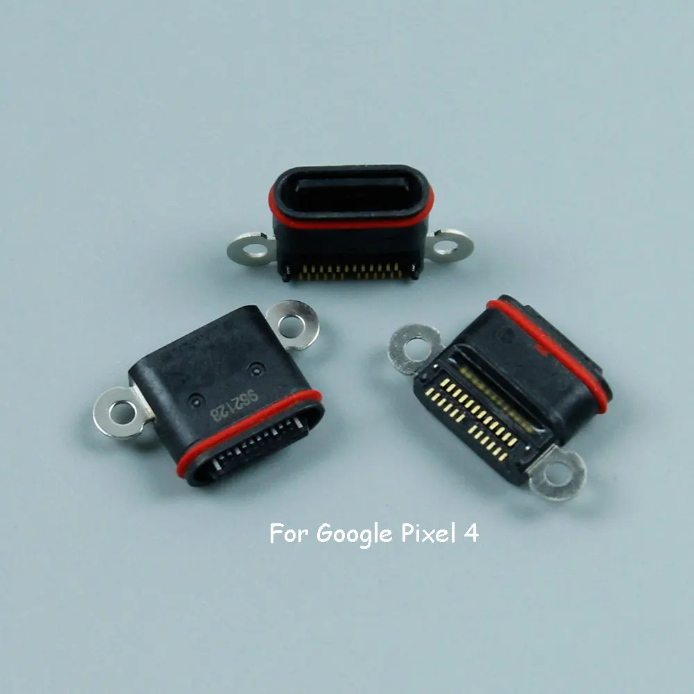 1-10Pcs For Google Pixel 3 3A 3XL 3aXL 4 4A 4XL USB Dock Connector Charging Jack Charger Port Type C Socket Contact Plug