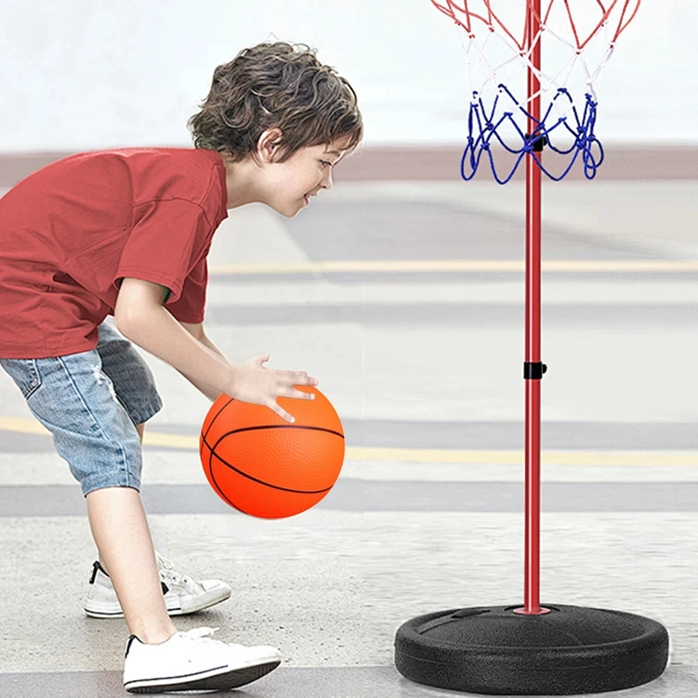 16CM-18CM Pallacanestro Gonfiabile Per Bambini All'aperto Interno Divertimento Intrattenimento Interattivo Gioco Genitore-Figlio Giocattolo Creativo PVC Basket