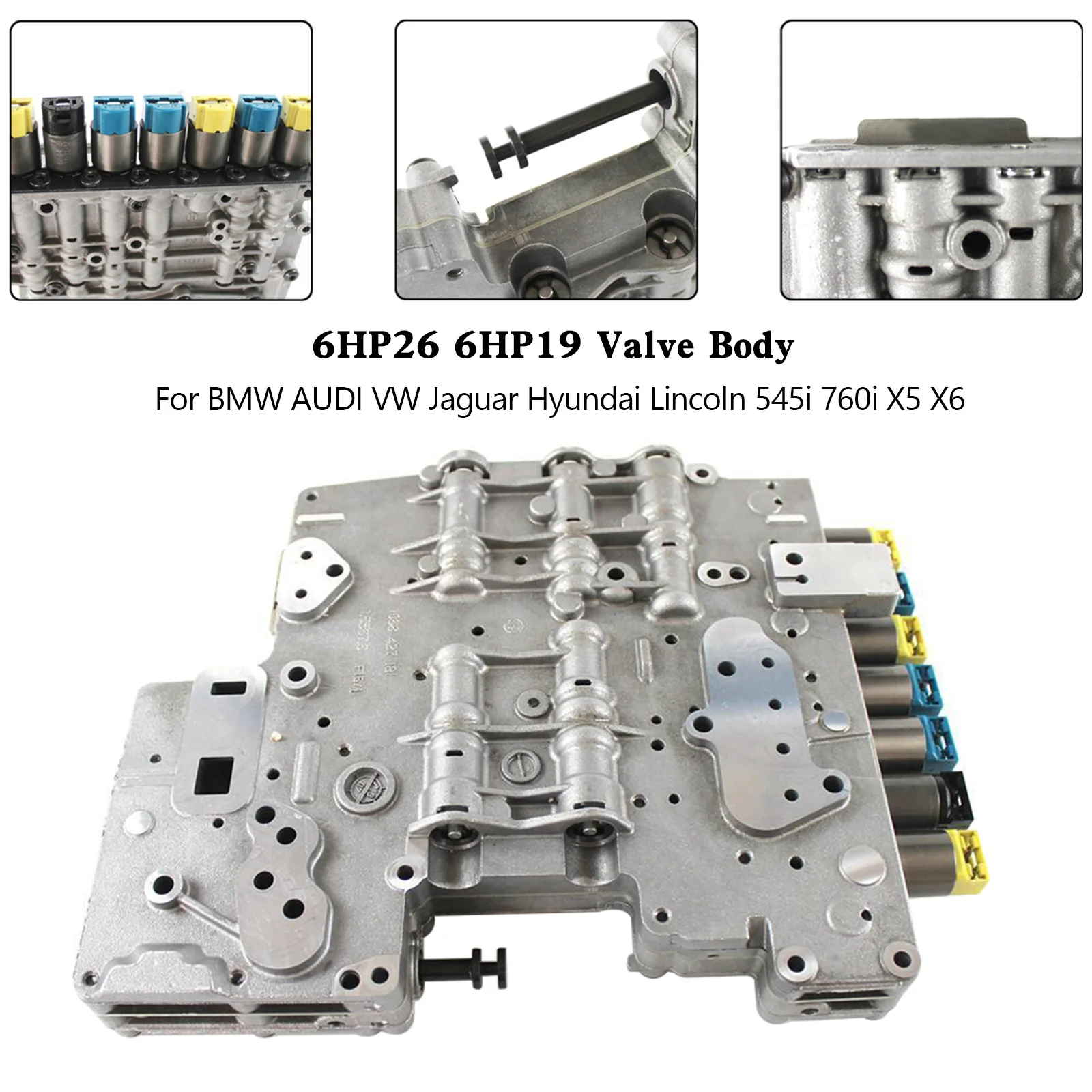 6HP26 6HP19 جسم الصمام لسيارات BMW AUDI VW جاكوار هيونداي لينكولن 545i 760i X5 X6