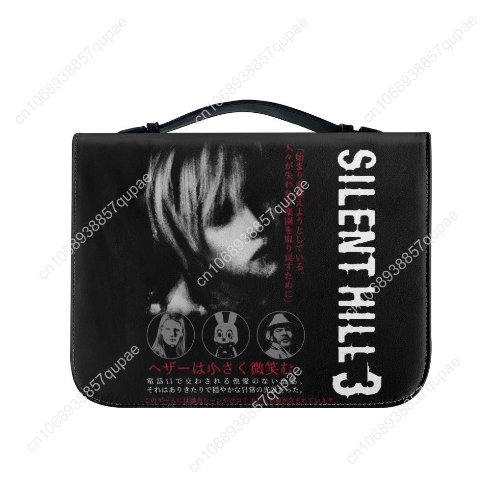 Silent Hill 3 Bible Bags Horror Games Christian Gifts Personalized Cover Bible Pack Waterproof Leather Bag Pockets Package Case