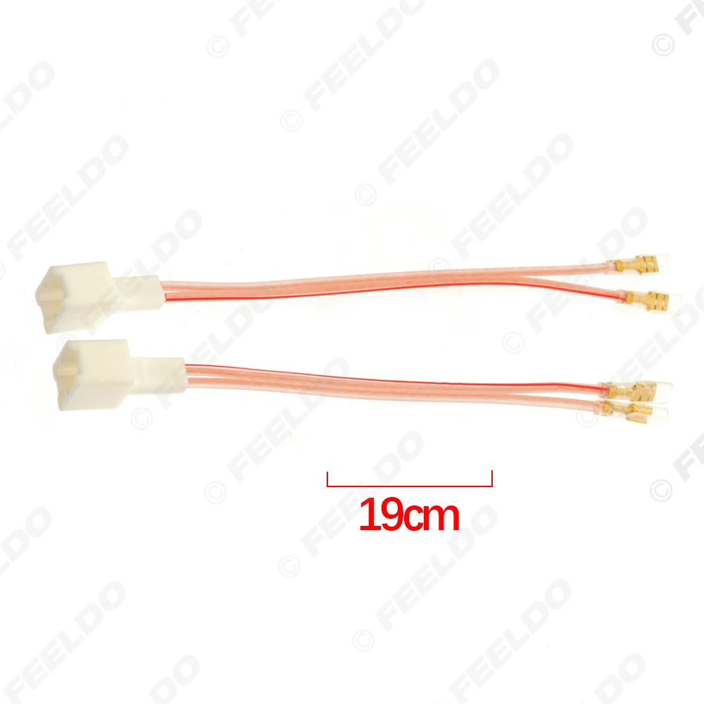 

2 шт., автомобильный 2-контактный стереодинамик, жгут проводов, адаптеры для Nissan, автомобильный динамик, сменные соединительные вилки, кабели