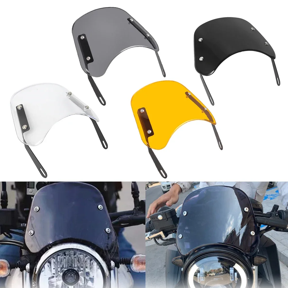 

1 Pcs Motorbike Windshield For Kawasaki For Suzuki For Honda For Most Of For Motorcycles Accessories