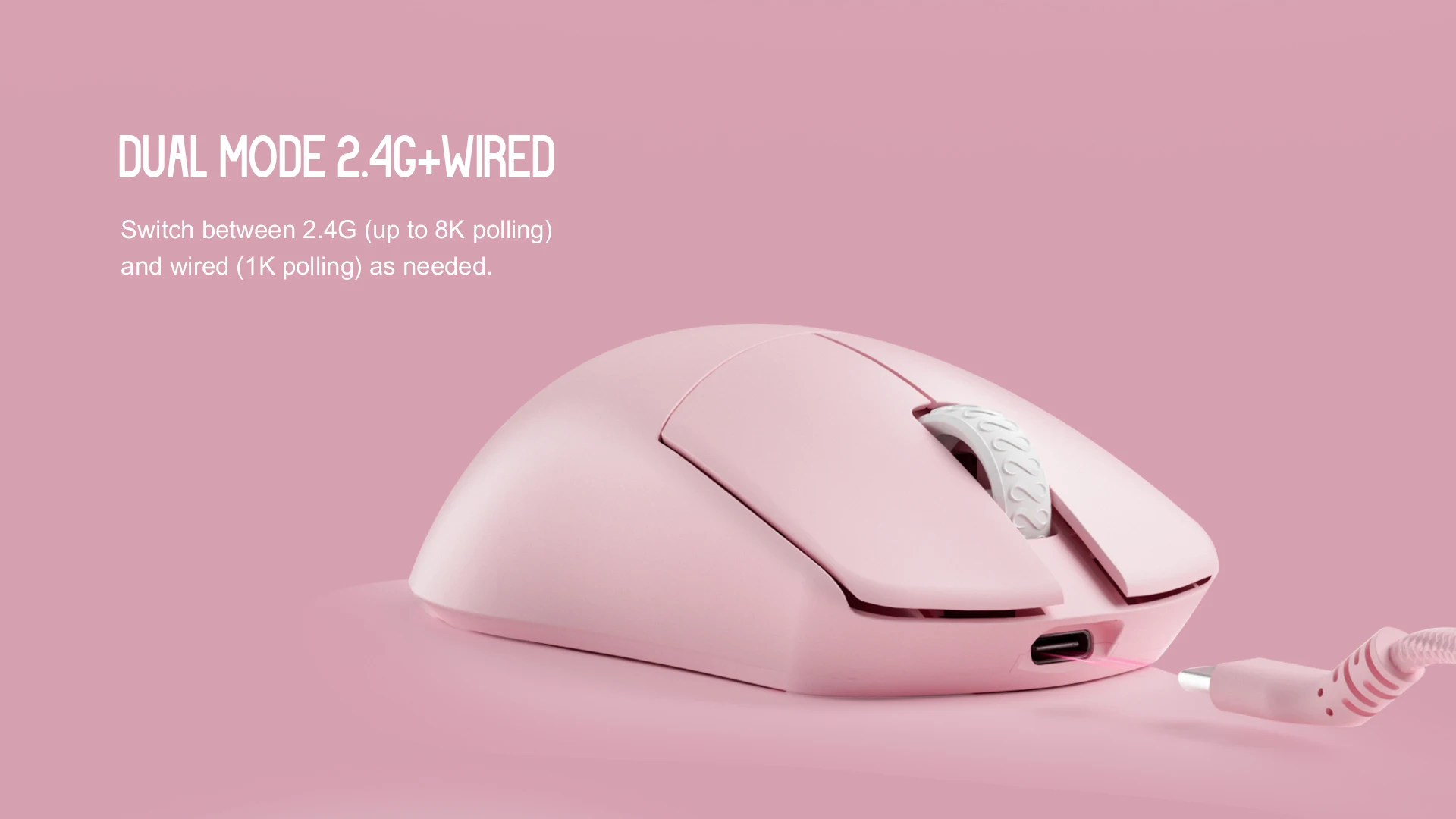 Mouse para jogos LAMZU MAYA Champion Edition, interruptores Omron