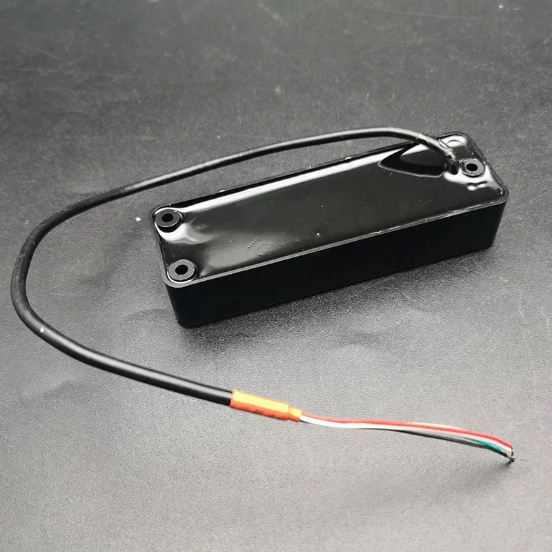 Sealed 4/5-String Bass Soapba Pickup 3-Hole Adjusting Hole Pickup Humbucker 100x32MM Ceramic Magnet Double Coil Bass Parts