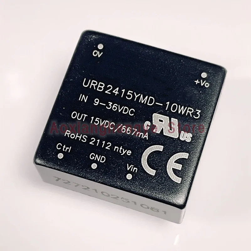 1PCS URB2415YMD-10WR3 DIP5 10W,wide input isolated & regulated dual/singleoutput ,DIP packaging, DC-DC converter