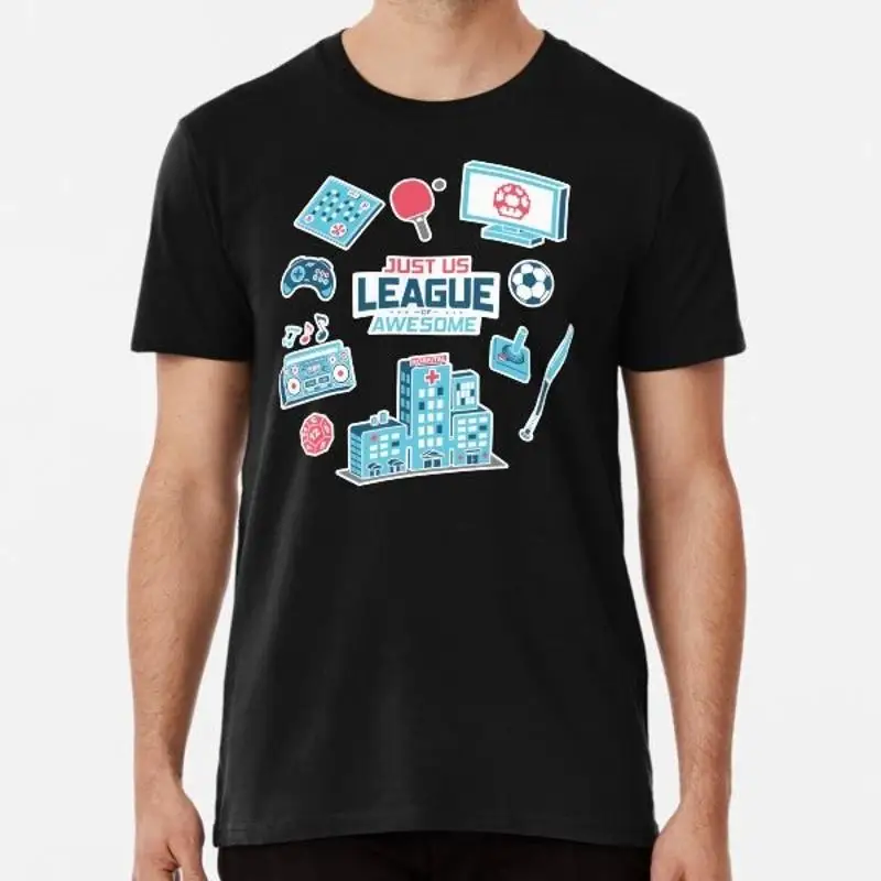 

Футболка Just Us League Retro Remix Made in Australia от S до 2XL