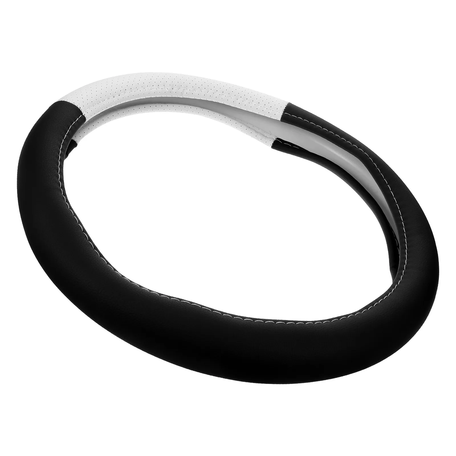 

Summer Steering Wheel Cover Anti slip Sweat absorbent Round Women Polyester Car Vehicle Non skid Heat resistant Sun for Cars