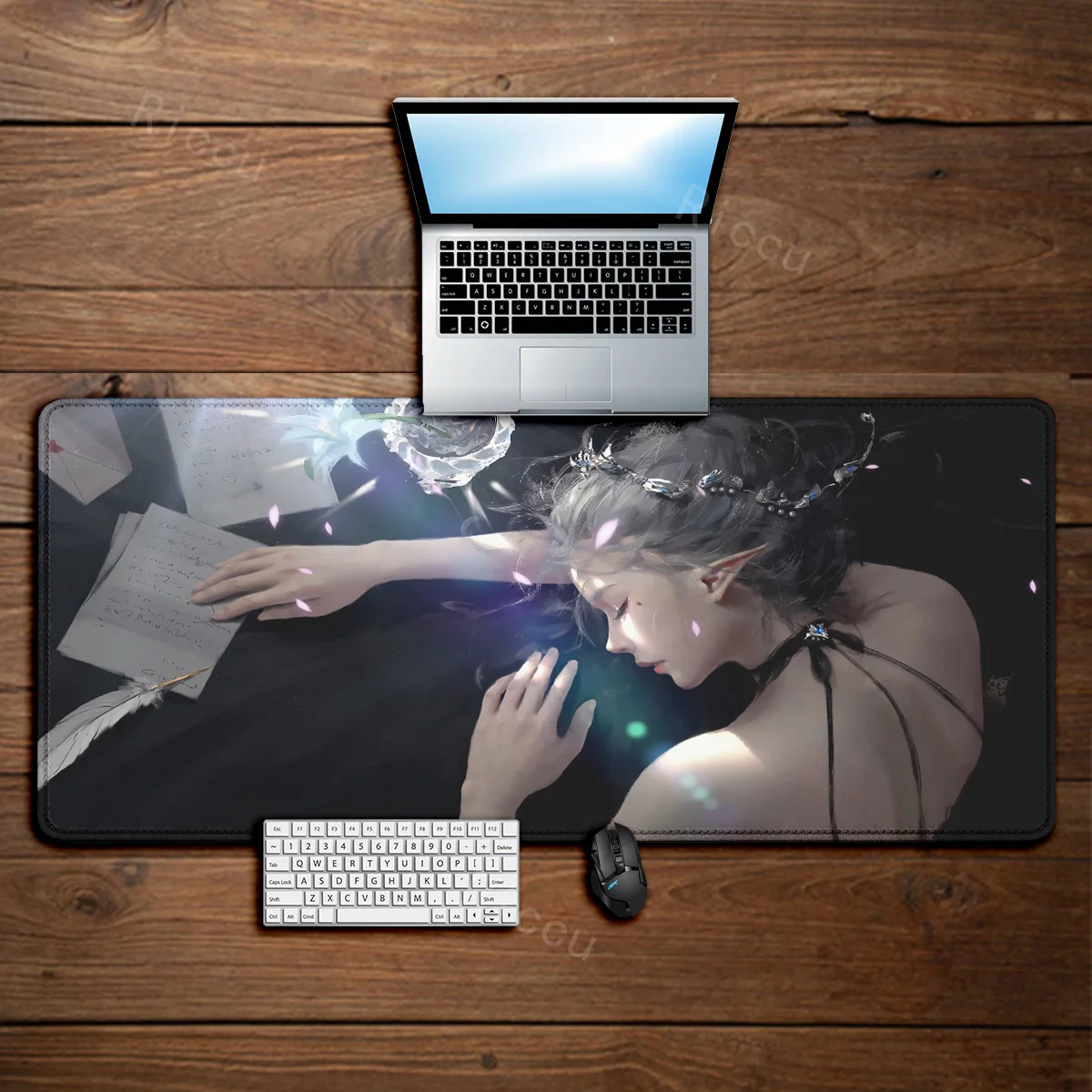 Podkładka pod mysz Ghost Blade Office Large Small Computer PC Keyboard Mousepad Rubber Game AntiSlip Mice Mat Big teclado коврик д