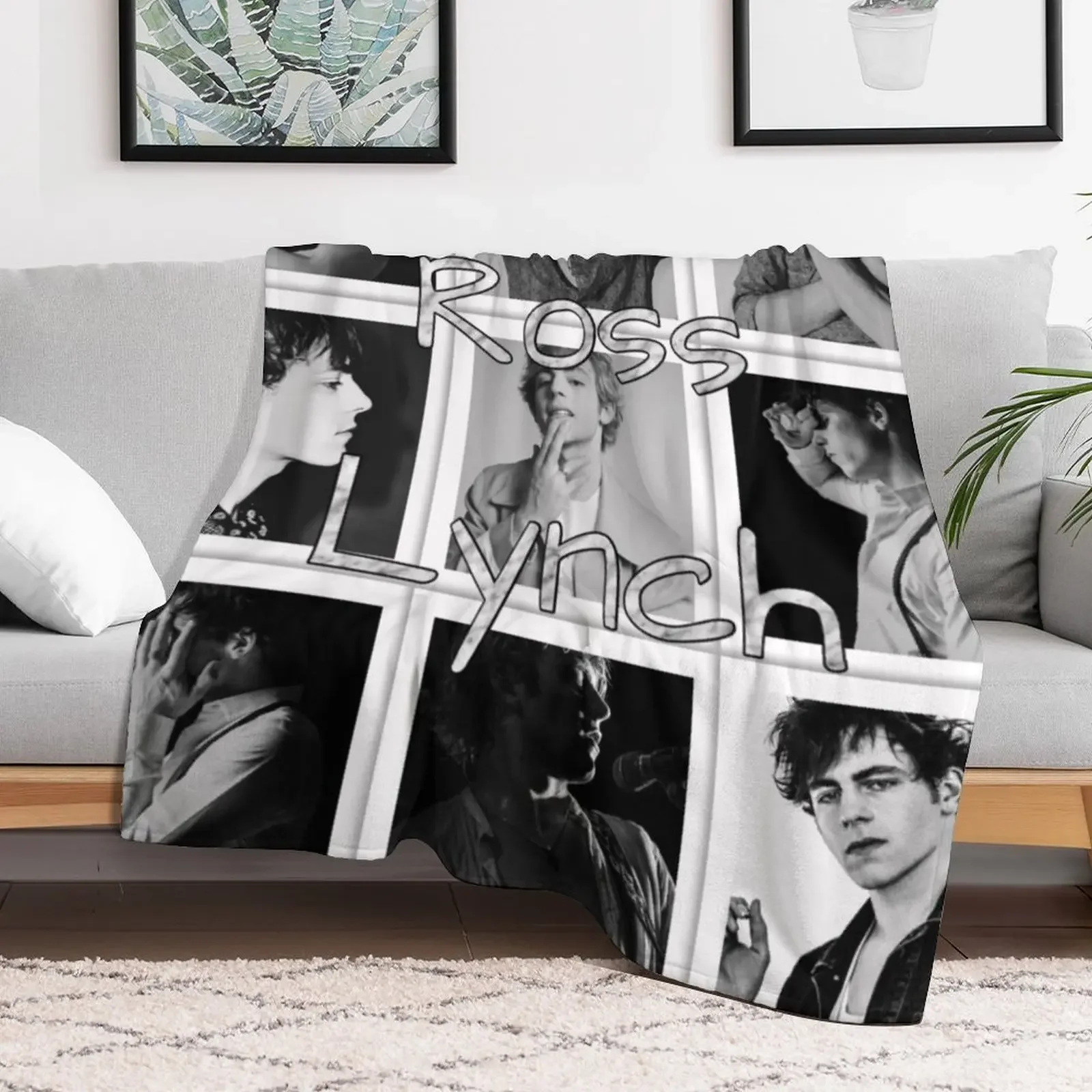 Ross Lynch Throw Blanket Hair Luxury St Personalized Gift Blankets