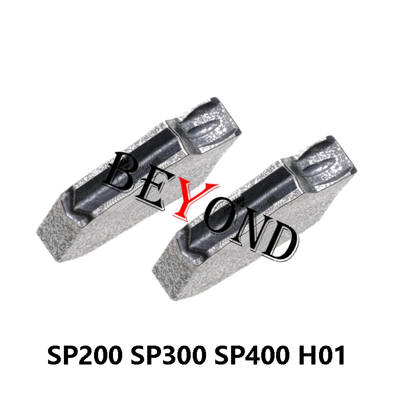 SP300 H01 SP400 SP200 CNC Inserts 100% Original Processing Aluminum Copper Turning Tool Lathe Cutter 10pcs/box SP 200 300 400