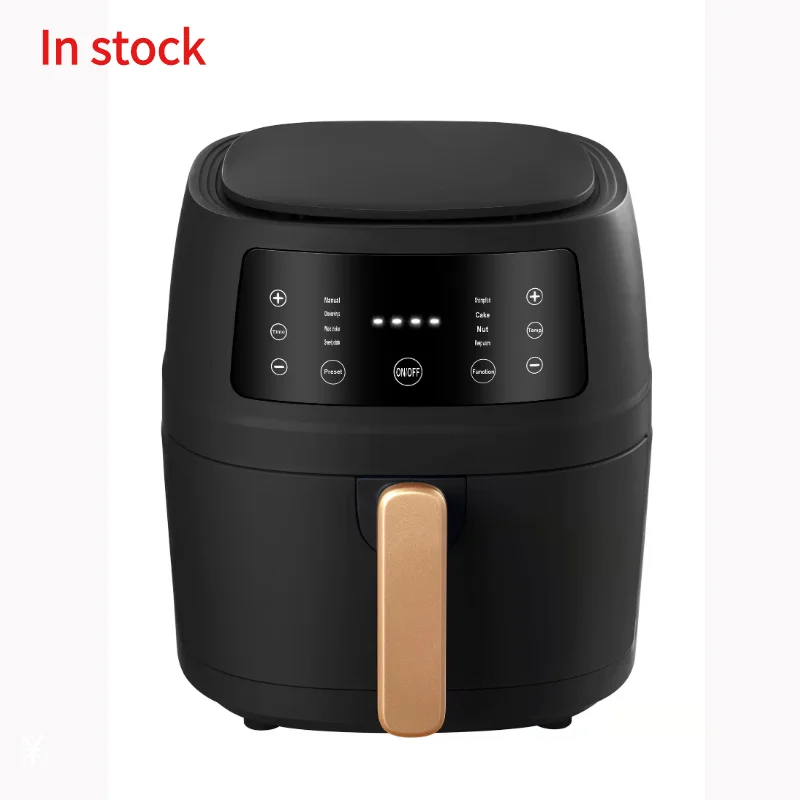 

The New Product 5L 8L Intelligent Oil-Free Electric Fryer Touch Screen Large Capacity Silver Crest Air Fryer