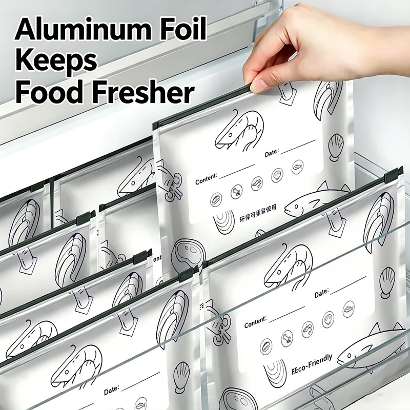 Reusable Aluminum Foil Freeze - Reusable Zip Bag review and price