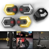 Luz LED para bicicleta, Control remoto inalámbrico, señal de giro, bocina, luz trasera, lámpara de advertencia, accesorios impermeables para ciclismo al aire libre